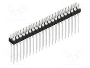 Connector: pin strips; pin header; PIN: 42; MK 208; 1.5A; 60V; 2x21 FISCHER ELEKTRONIK