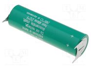 Battery: lithium; 14500; 3V; 2000mAh; non-rechargeable; Ø14.7x50mm VARTA MICROBATTERY