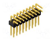Connector: pin strips; pin header; male; PIN: 18; 3A; 250V; THT; 2x9 FISCHER ELEKTRONIK