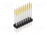 Connector: pin strips; pin header; male; PIN: 16; SL 2; 3A; 250V; THT FISCHER ELEKTRONIK