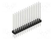 Connector: pin strips; pin header; male; PIN: 30; SL 2; 3A; 250V; THT FISCHER ELEKTRONIK
