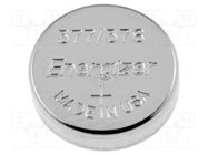 Battery: silver; 376,377,coin,R626,SR626; 1.55V; Ø6.8x2.6mm ENERGIZER