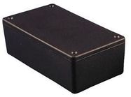 BOX, ABS, BLACK, 87X57X40.5MM