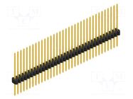 Connector: pin strips; pin header; male; PIN: 35; THT; 1.5A; 125V FISCHER ELEKTRONIK