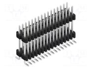 Connector: pin strips; pin header; male; PIN: 32; SMT; 1.5A; 125V FISCHER ELEKTRONIK
