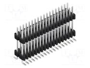 Connector: pin strips; pin header; male; PIN: 36; SMT; 1.5A; 125V FISCHER ELEKTRONIK