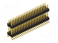 Connector: pin strips; pin header; male; PIN: 48; SMT; 1.5A; 125V FISCHER ELEKTRONIK