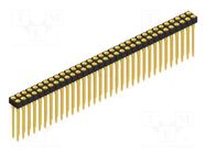 Connector: pin strips; socket; female; PIN: 66; MK 207; 1.5A; 60V FISCHER ELEKTRONIK