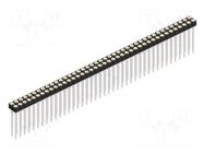 Connector: pin strips; socket; female; PIN: 82; MK 207; 1.5A; 60V FISCHER ELEKTRONIK