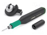 Soldering iron: with htg elem; 24W; for soldering station; ESD JBC TOOLS