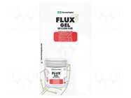 Flux: rosin based; RMA; gel; can; SMD soldering AG TERMOPASTY