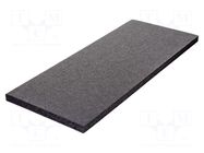 Foam insert; graphite; 1200x500x40mm; 3pcs. LeanFoam