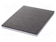 Foam insert; graphite-white; 480x580mm; 7pcs. LeanFoam