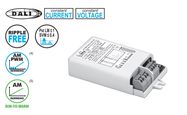 20W CC LED supply 250-700mA 3-49V, 24V 0.7A, DIP-SWITCH, DALI2, AM, PWM, TCI