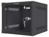 Enclosure: rack cabinet; Standard: 10"; 4U; black; Z: 310mm; X: 280mm LANBERG