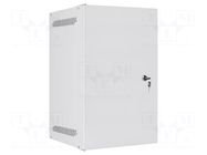 Enclosure: rack cabinet; Standard: 10"; 9U; grey; Z: 310mm; X: 280mm LANBERG