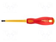 Screwdriver: insulated; PlusMinus PH-type; PH2/SL; 100mm; 1kVAC NEO TOOLS