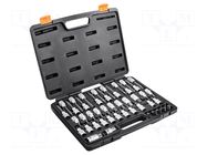 Wrench-set; Torx®; S2,Chrom-vanadium steel; 49pcs. NEO TOOLS