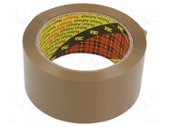Packing tapes; L: 66m; Width: 48mm; brown 3M