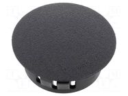 Stopper; H: 11.5mm; push-in,snap-fastener; Flange dia: 28.6mm ESSENTRA