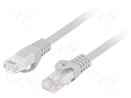 Patch cord; RJ45 plug,both sides; U/UTP; 6; stranded; Cu; 20m; LSZH LANBERG