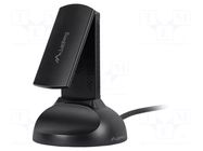 PC extension card: WiFi network; USB A plug; USB 3.0; black LANBERG