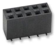 SOCKET, BOTTOM ENTRY, SMT, 10X10WAY