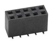 SOCKET, BOTTOM ENTRY, SMT, 20X20WAY