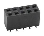 SOCKET, BOTTOM ENTRY, SMT, 20X20WAY