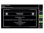 Software; update increasing the range of functions; SECUTEST GOSSEN METRAWATT