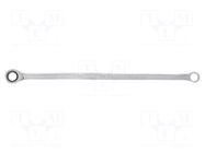 Wrench: ring; double-sided,rattle; 14mm; L: 363mm; long NEO TOOLS