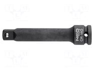 Extension; impact; 1/2"; 75mm NEO TOOLS