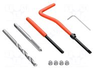 Kit: for thread repair; Kit: tap,drill,threaded insert NEO TOOLS