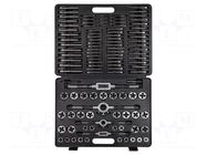 Kit: taps; Kit: taps,threading dies; 110pcs. NEO TOOLS