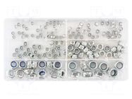 Nut; hexagonal; M10,M12,M4,M5,M6,M8; with self-locking thread NEO TOOLS