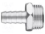 Plug-in nozzle; brass; Pneumatic connection: 10mm; Thread: 1/2" NEO TOOLS