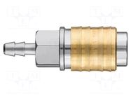 Quick connection coupling; brass; Application: for compressor NEO TOOLS