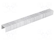 Staples; Width: 12.8mm; L: 6mm; steel; 4000pcs. NEO TOOLS