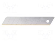 Blade; 18mm; 10pcs; Blade plating: titanium NEO TOOLS