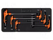 Wrench-set; Torx®; 6pcs. NEO TOOLS