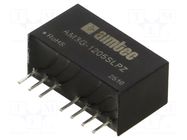 Converter: DC/DC; 3W; Uin: 9÷18VDC; Uout: 5VDC; Iin: 314mA; SIP8; THT AIMTEC
