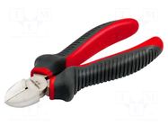 Pliers; side,cutting; ergonomic two-component handles; 160mm PROLINE
