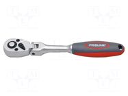 Rattle; 1/4"; with joint,with switch; 164mm; Teeth: 72 PROLINE
