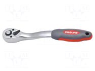 Rattle; 1/4"; with switch; 145mm; Teeth: 72 PROLINE