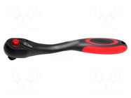 Rattle; 1/4"; with switch; 144mm; Teeth: 72 PROLINE