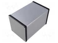 Enclosure: with panel; 1455; X: 104.5mm; Y: 160mm; Z: 104.5mm; grey HAMMOND