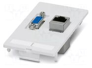 Front plate, CAT5e PHOENIX CONTACT
