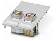 Front plate, CAT5 PHOENIX CONTACT