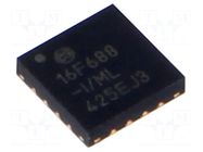 IC: PIC microcontroller; 7kB; 20MHz; A/E/USART,GPIO,ICSP; SMD MICROCHIP TECHNOLOGY