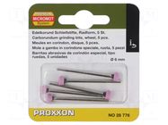 Grindingstone; Ø: 6mm; Ø: 2.35mm; 5pcs. PROXXON